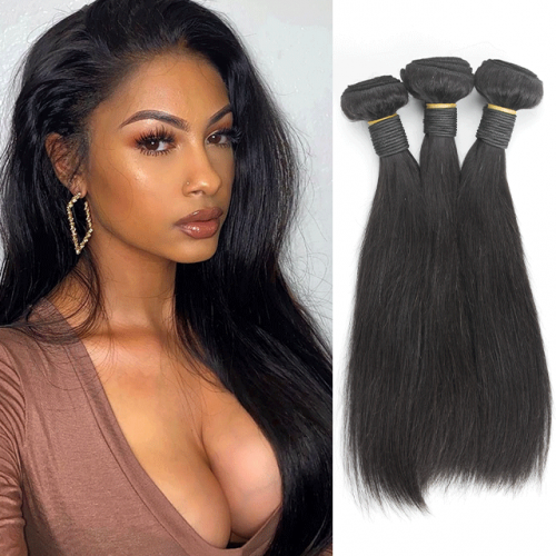 Berrysfashion Hair Atlanta New Store Mix Donors Human Virgin Hair 3pcs Bundles Straight -Schneller Versand Haar